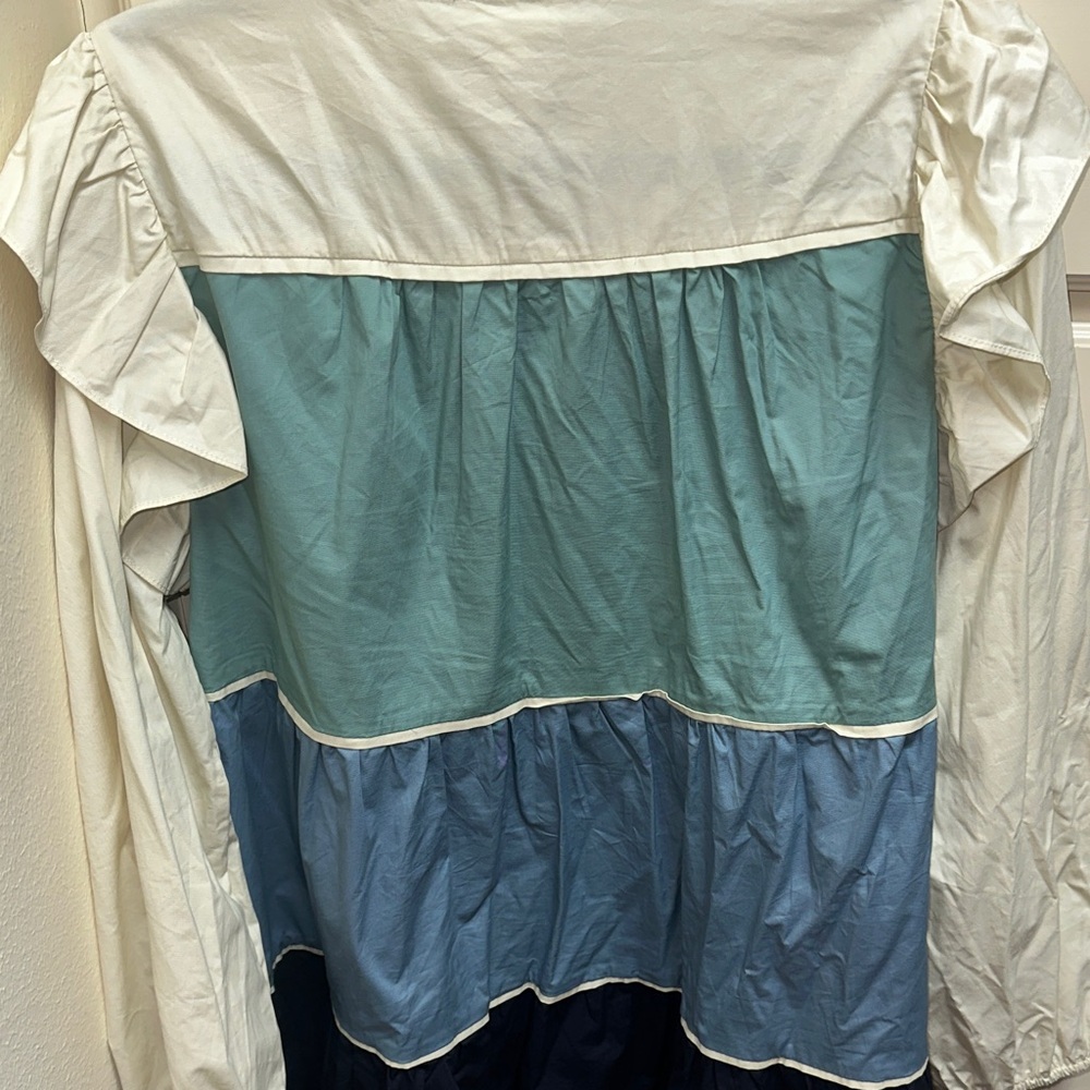 Lovelo Boutique Multicolor Tiered Dress with Ruffle Details - Picture 6 of 6